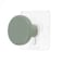 Bamboo Hook Rack on Sticker (Khaki, Dia 4.5 cm)