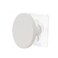 Bamboo Hook Rack on Sticker (White, Dia 6.5 cm)