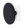 Bamboo Hook Rack on Sticker (Black, Dia 8.5 cm)