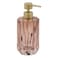 Florea Glass Soap Dispenser (Amber, Dia. 7.7 x 18 cm)