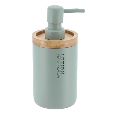 Polyresin Soap Dispenser (Eucalyptus Green, 280 ml)