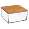 Selena Polystyrene Square Storage Box (10 x 5.4 x 10 cm, Small)