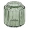 Florea Glass Cotton Jar (Green, Dia. 10.8 x 11.4 cm)