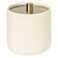 Ivory Cotton Jar (Beige, D. 10 x H. 11 cm)