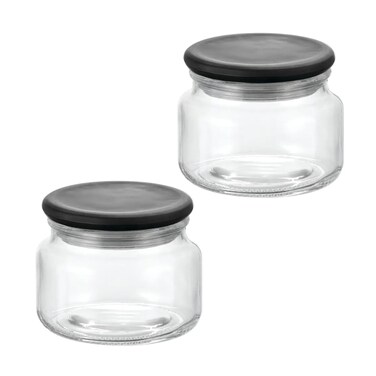 Gracie Glass Jar (0.28 L, Clear)