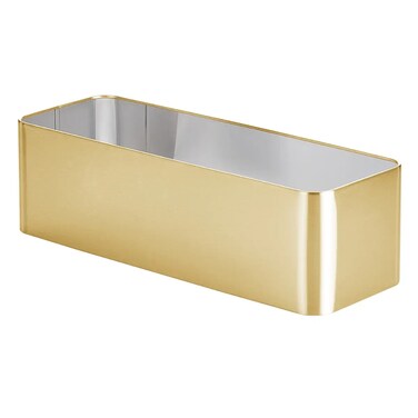 Patton Toilet Steel Tissue Bin (Beige, 15.8 x 43.8 x 13.3 cm)
