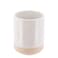 Speckled Stoneware Tumbler (White Beige, 8 x 8 x 10 cm)