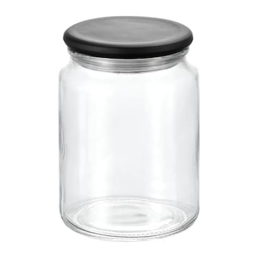 Gracie Glass Jar (0.70 L, Clear)