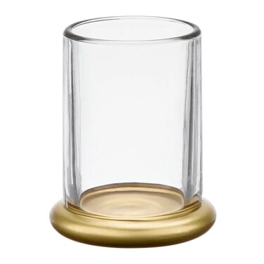 TIA Glass Tumbler (14.3 x 14.5 x 16.5 cm, Clear)
