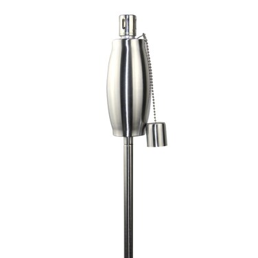 Premium Stainless Steel Torch W/Cap (115 cm)