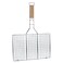 Metal Double Grill Grid for 6 Humburgers (32 x 22 cm)