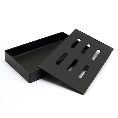 Cast Iron Smoker Box (Black)