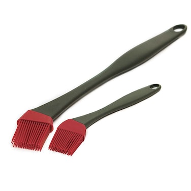 Basting Brush Set (Set of 2, Black &amp; Red)