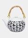 Ceramic Tea Pot Coffee Serving With Lid-700Ml
