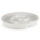 Spiral 27 Cm White Serving Plate (Ceramic Material Construction)