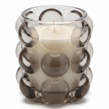 Bay Leaf &amp; Lime Mini Decorative Scented Candle In Glass Cup &ndash; 9 Cm