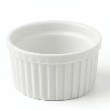 Small White Ceramic Ramekin Bowl 5 Cm &ndash; Mini Dessert, Sauce &amp; Baking Dish