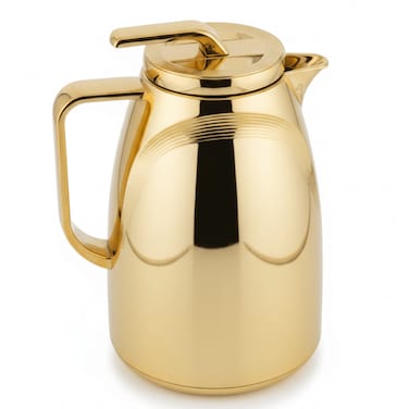 Gold Vacuum Flask   Arabic Dallah Thermos   500Ml , 1000Ml