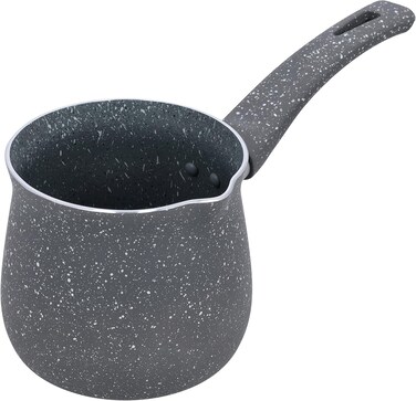 10.5Cm Coffee Warmer, Grey Marble, Durable Granite Coating, 5-Layer Constructionrf10190