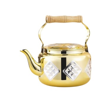 Stainless Steel Tea Kettle 1000Ml, Gold/Silver