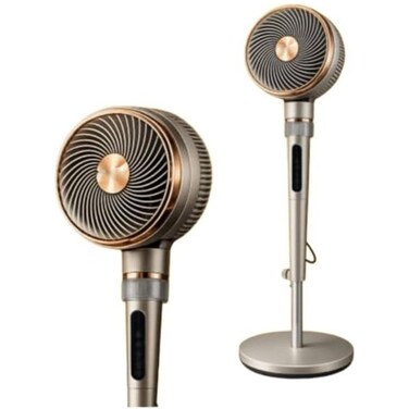 Turbo Air Circulating Fan 50W with 8 Speed Settings, 3D Oscillation, Ambient Light, 180mm Fan
