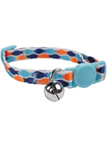 M-PETS Zany Cat Eco Collar Blue &amp; Orange Fish