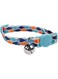 M-PETS Zany Cat Eco Collar Blue &amp; Orange Fish
