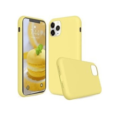 M SILICONE CASE IPHONE 11 PRO YELLOW