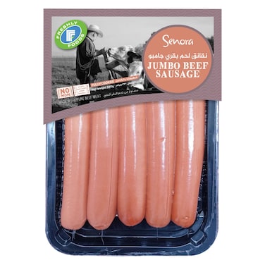 فريشلي فودز  سجق لحم بقري جامبو سينورا  330 غرام