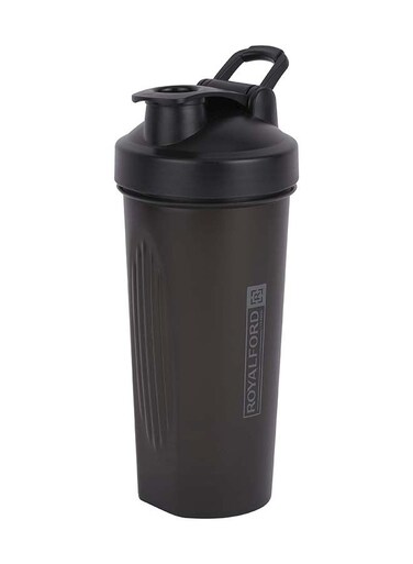 600ml Protein Shaker Bottle - RF12359, Plastic With Stainless Steel Blending Ball For Smooth, Lump-free Shakes. Leak-proof, Portable, And Perfect For Indoor &amp; Outdoor Use Assorted Colour