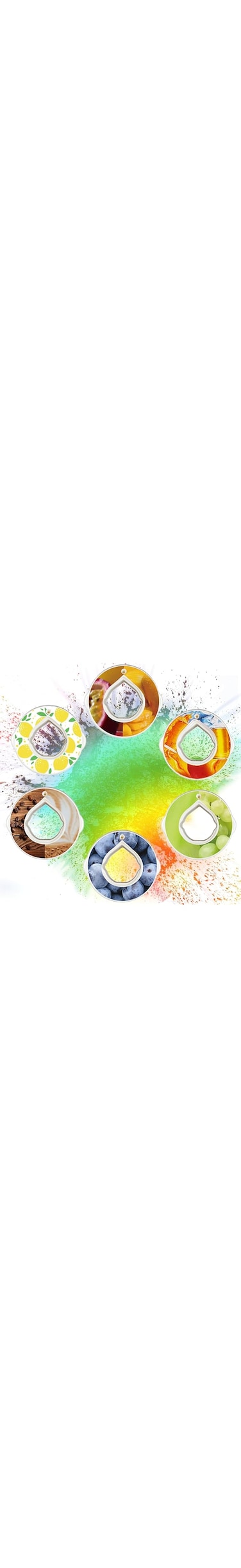 YLMKDE Compatible w/air up water bottle w/flavor pods，Compatible w/air up water bottle,Compatible w/airup ，Compatible w/air up bottle Suitable Gym, Running, Outdoor Sports (5 flavors)