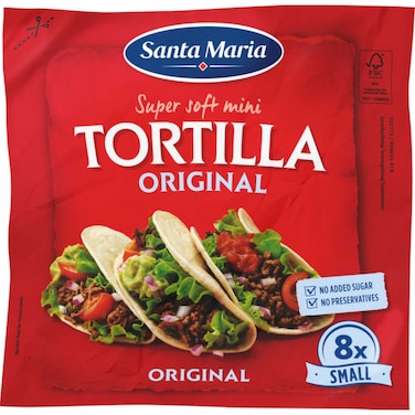 Santa Maria Original Super Soft Mini Tortilla 200g