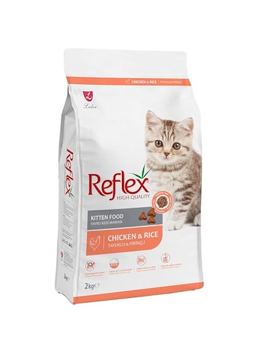 Reflex Kitten Food With Chicken &amp; Rice, 2 Kg
