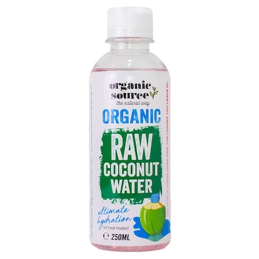 Organic Source Organic Raw Coconut Water, 250ml