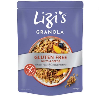Lizi's Gluten Free Nut and Seeds Granola, 400g