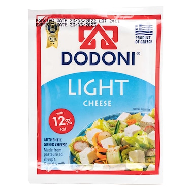 Dodoni Light Cheese, 180g