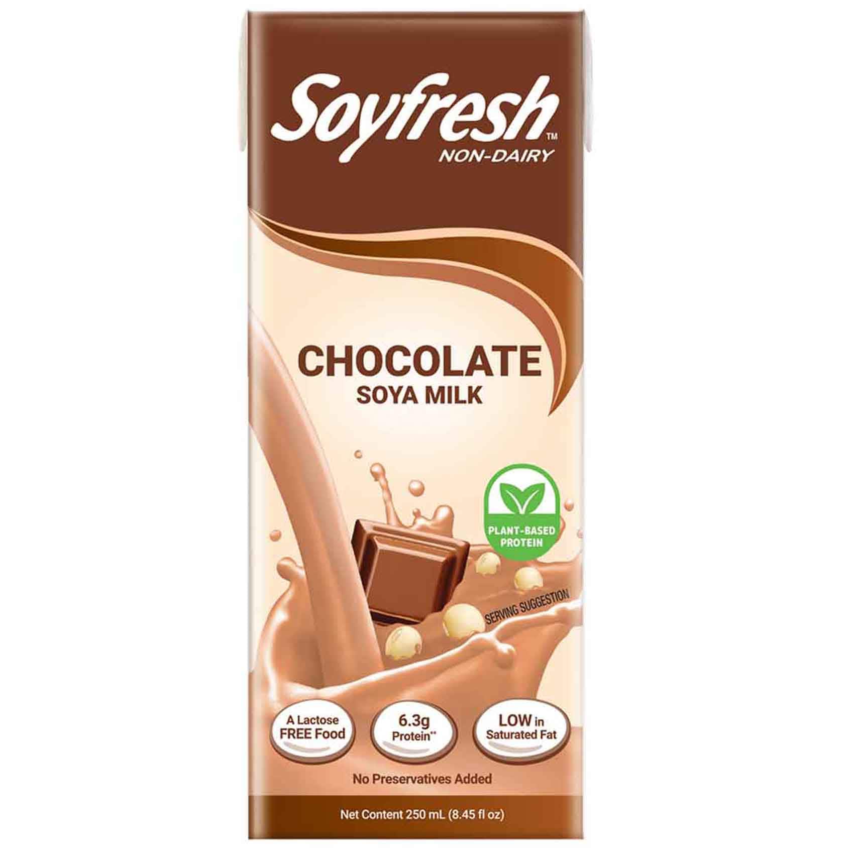 Buy Soyfresh Chocolate Soya Milk Non-Dairy, 250ml Online | Carrefour UAE
