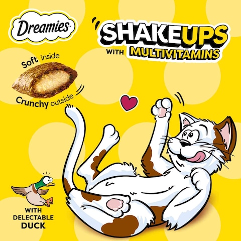 Dreamies Cat Treats with Delectable Duck  60g