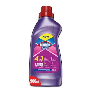 Clorox for Clothes 4in1 Stain Remover, for Colored Clothes, 900ml