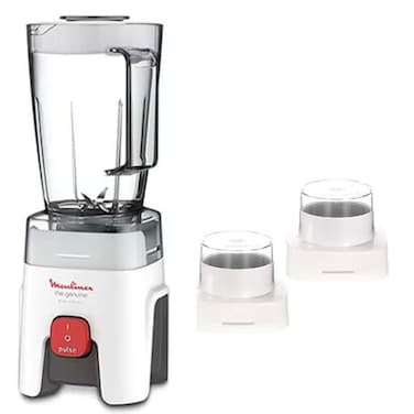 Moulinex Blender LM242B27, 1.75 L, 500 W, Stainless Steel Accessories, White