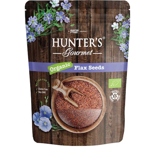 Hunter&#39;s Gourmet Organic Flax Seeds, 300g