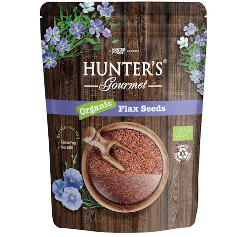 Hunter&#39;s Gourmet Organic Flax Seeds, 300g