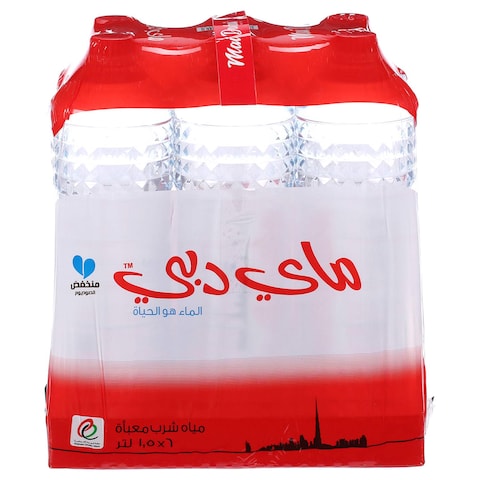 Mai Dubai Low Sodium Drinking Water 1.5L Pack of 6