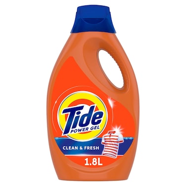 Tide Power Gel Liquid Detergent, Original, 1.8L
