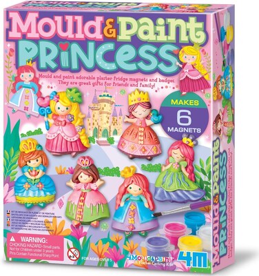 4M Mould &amp; Paint Glitter Princess (00-03528)