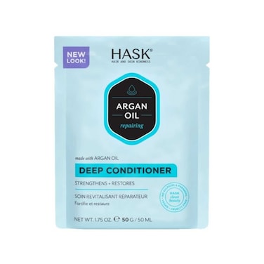 Hask Argan Oil Intense Deep Conditioning Hair Treatment Yellow 50g