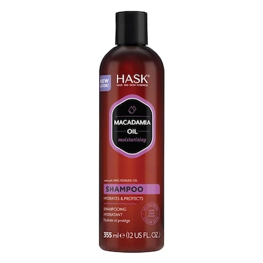 Hask Macadamia Oil Moisturizing Shampoo Red 355ml