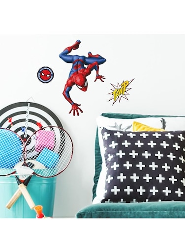RoomMates - SPIDERMAN-SINGLE-SHEET-WALL-DECALS (L 23 x H 45.2 cms)