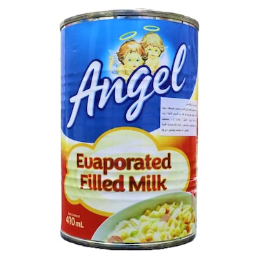 Angel Evaporated Filled Milk, 410ml