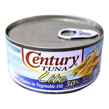 Century Tuna Lite Flakes in Vegetable Oil, 180g